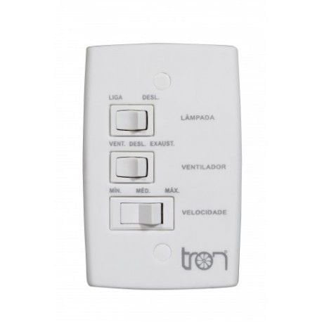 CONTROLE VELOCIDADE NEW 220V 1+1,5MF (TETO) TRON