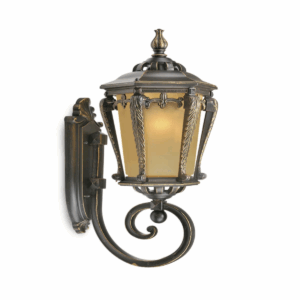 Arandela Colonial Vintage Em Metal Envelhecido Athens 1 Lamp