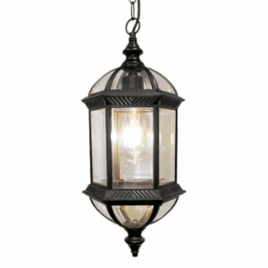 Pendente Patras Colonial Vintage Preta 1L