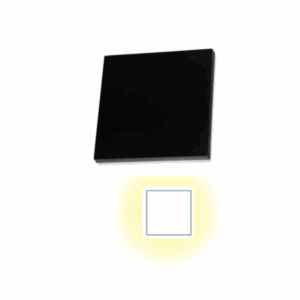 Arandela Led Nexus - Preto 12W 3000K
