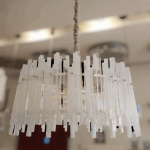 Lustre De Cristal Cassonne 10L – Luxo E Brilho Para Sala