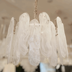 Lustre De Cristal Bled Gold 8L 60Cm