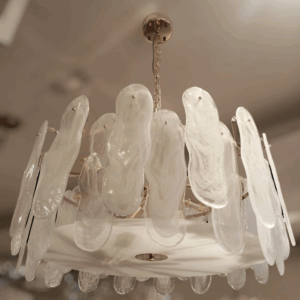 Lustre De Cristal Bled Gold 10L 80Cm