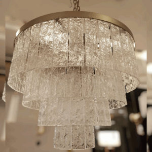 Lustre De Cristal Vernazza 65Cm 10L 4 Níveis