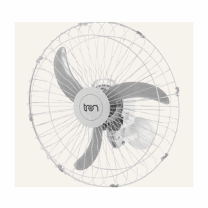 Ventilador de Parede 50cm - Grade de Ferro Branco - Bivolt - Tron