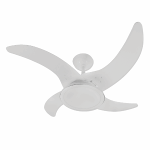 Ventilador De Teto Tron Mareiro Branco Led 127v