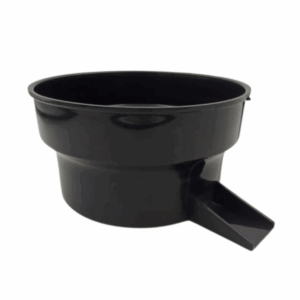 COPO COM BICA PLASTICA PRETO SEM TAMPA PARA ESPREMEDORES TRON