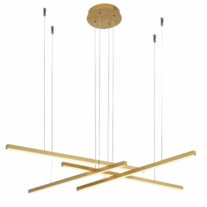 Bella - Pendente Fato Dourado (C)120Cm