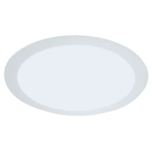 Plafon Led Redondo De Embutir Branco - Br Quente - 24W Bivolt